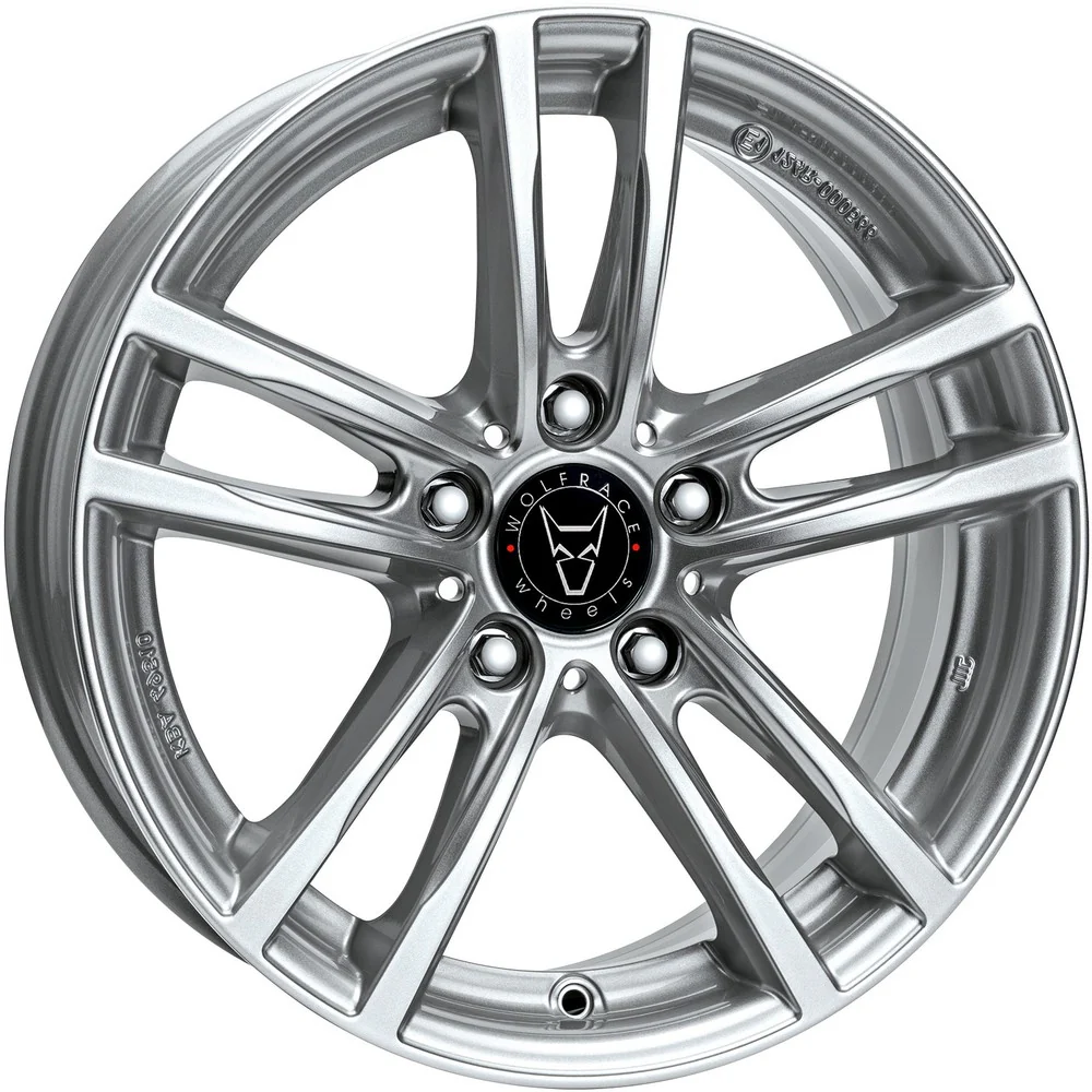 Wolfrace Eurosport TUV X10 polar silver